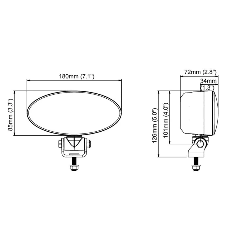 Nordic Lights - NL985-410B - Work Lights