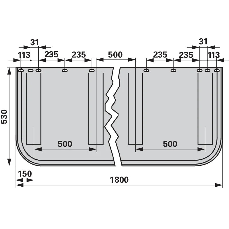 Pöttinger - 00+499.294 - Swath cloth