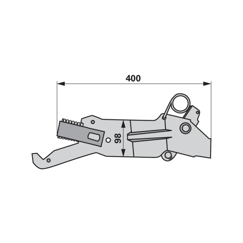 Pöttinger - 00+507.41.001.0 - Blade holder
