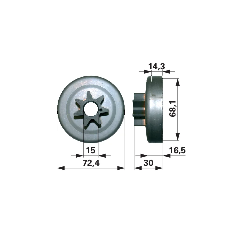 Prillinger Longlife - 32060X - Track sprocket Longlife