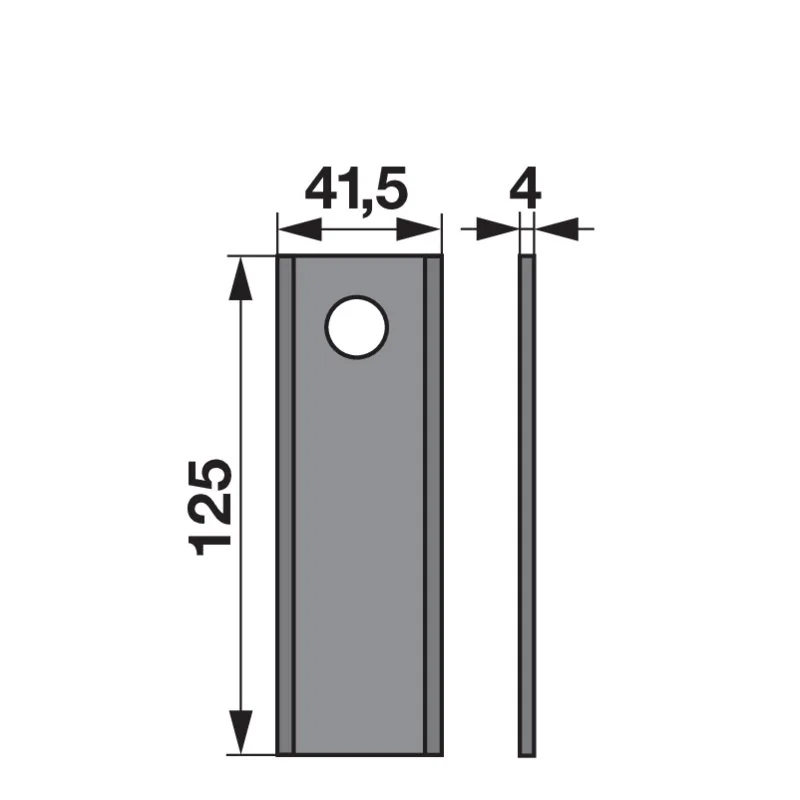 Prillinger Premium - 0041035025 - Rotary mower blade (Pack of 25)