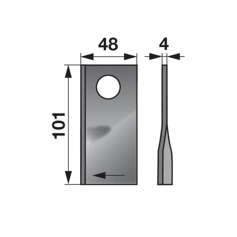 Prillinger Premium - 0041050825 - Rotary mower blade (Pack of 25)