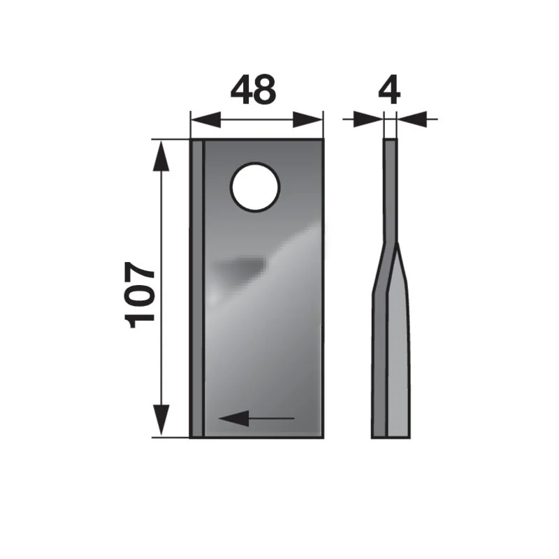 Prillinger Premium - 0041078425 - Rotary mower blade (Pack of 25)