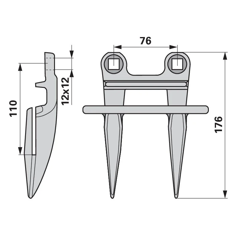 Radura - 118344 - Double finger