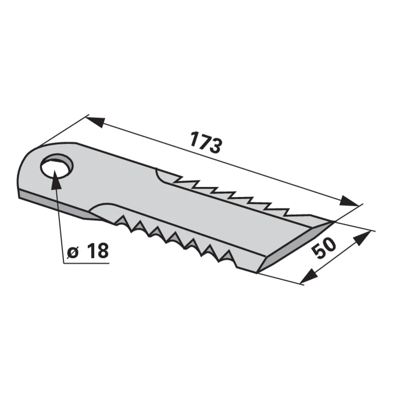 Radura - 42250 - Chipper blade