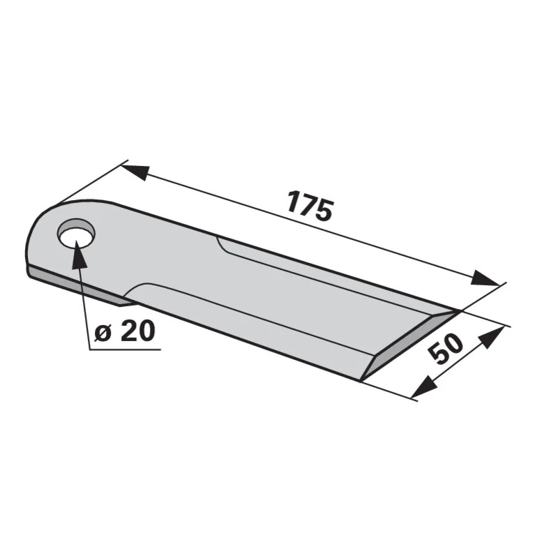 Radura - 51024.01 - Counter knife