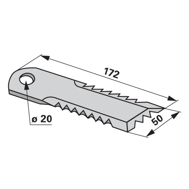 Radura - 51128 - Chipper blade