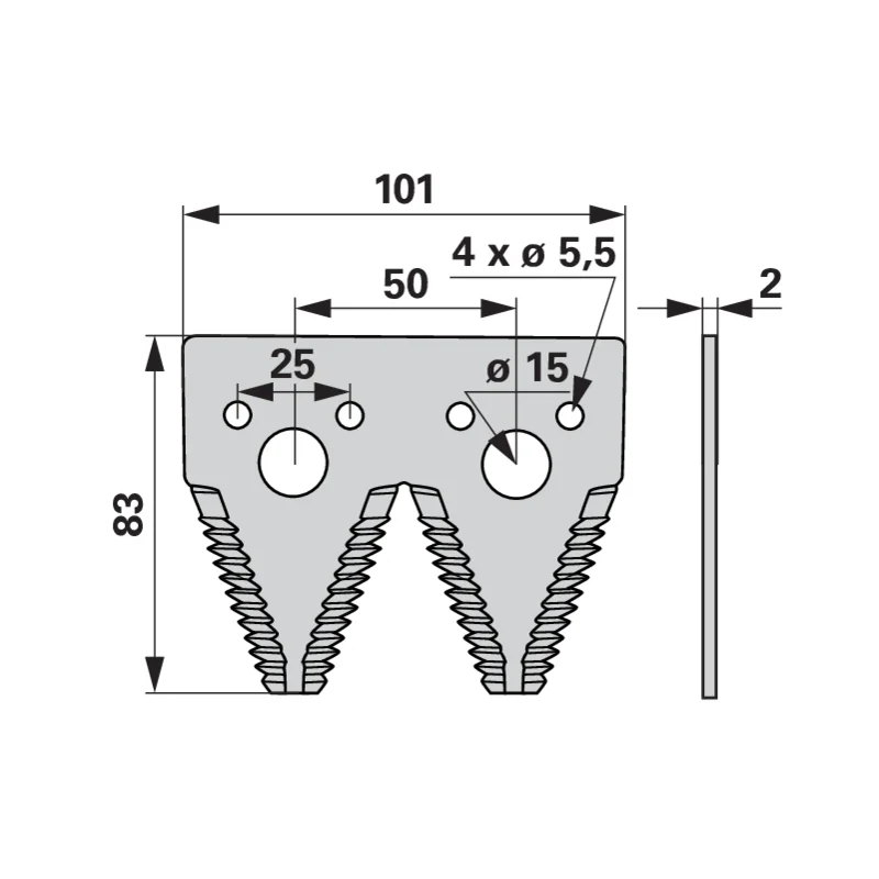Radura - H163131 - Chopper Blades