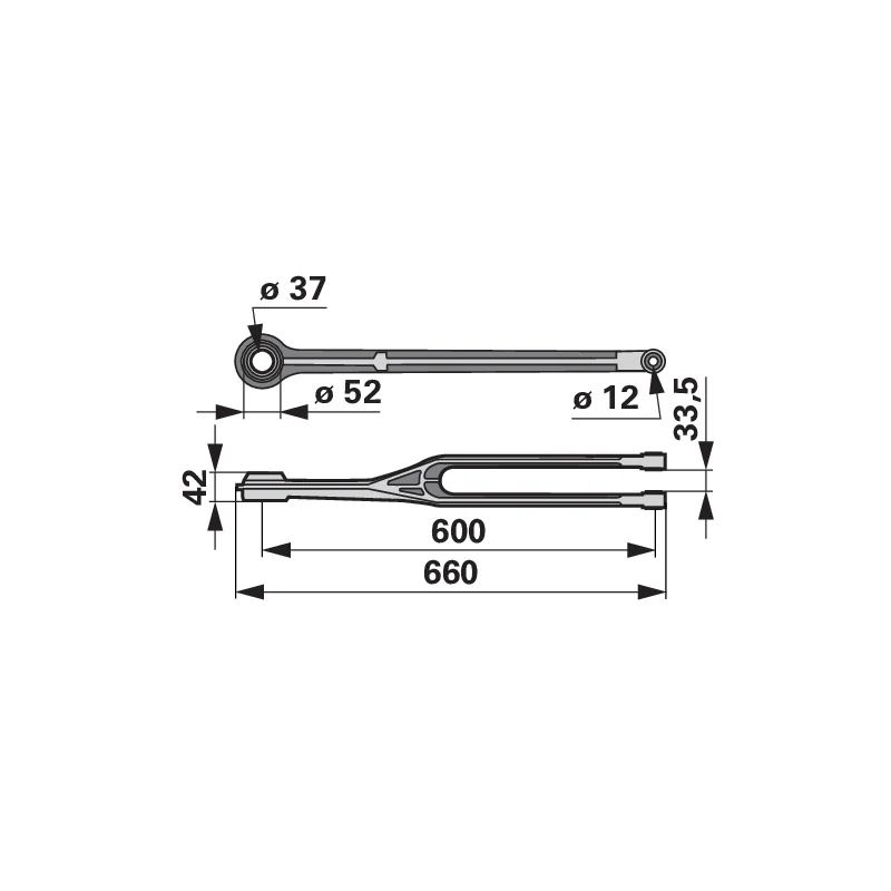 Rapid - 257310 - Push rod