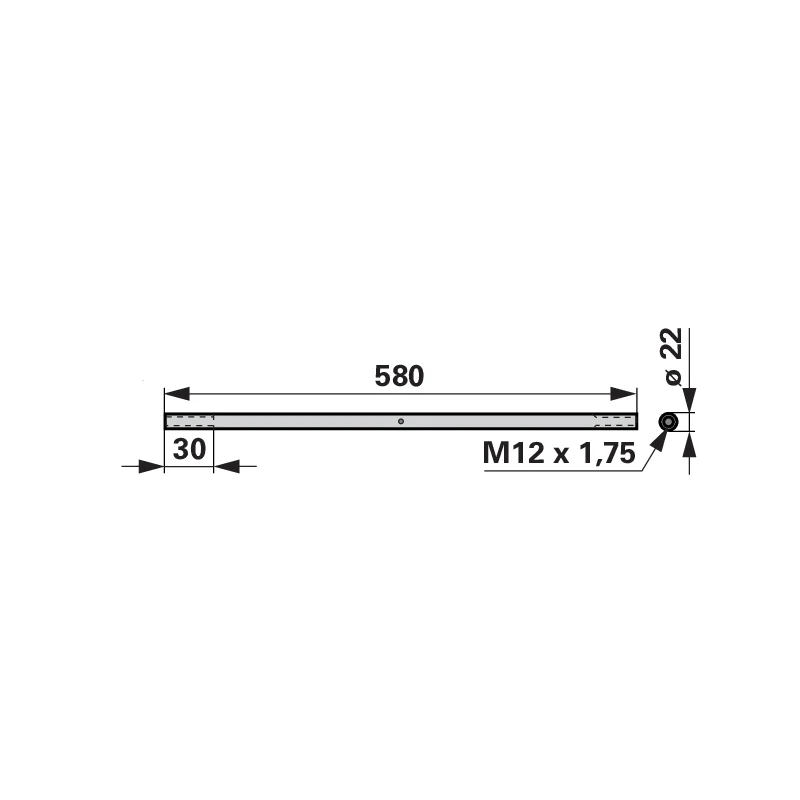 Rapid - 257550 - Guide rod