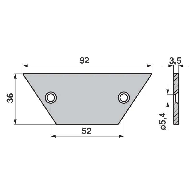 Rasspe - 3233212 - Cleaning plate