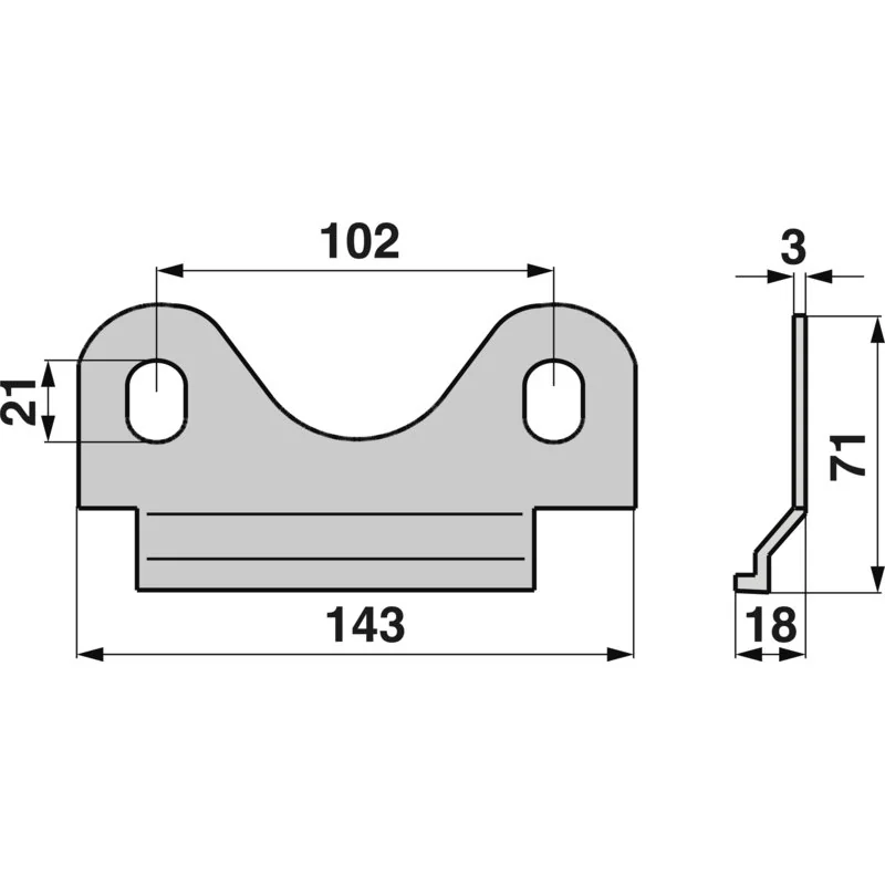 Rasspe - RS1244B - Friction plate