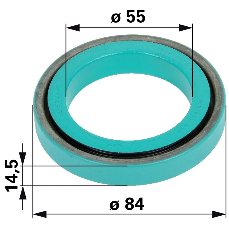 Reinz - RE538097 - Crankshaft seal ring