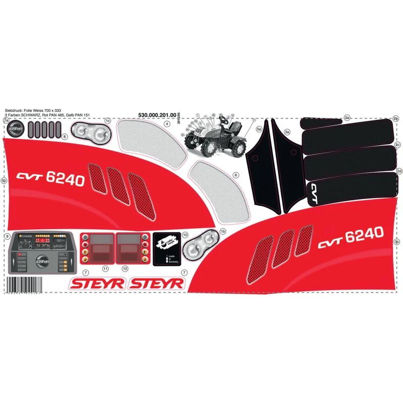 Rolly Toys - 53000020100 - Sticker set