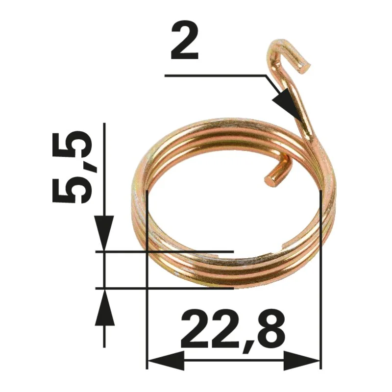 Rotax - 938740 - Adjusting spring