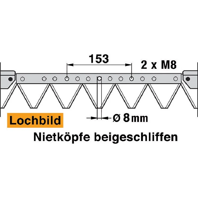 Schröckenfux - 067575 - Mower blade