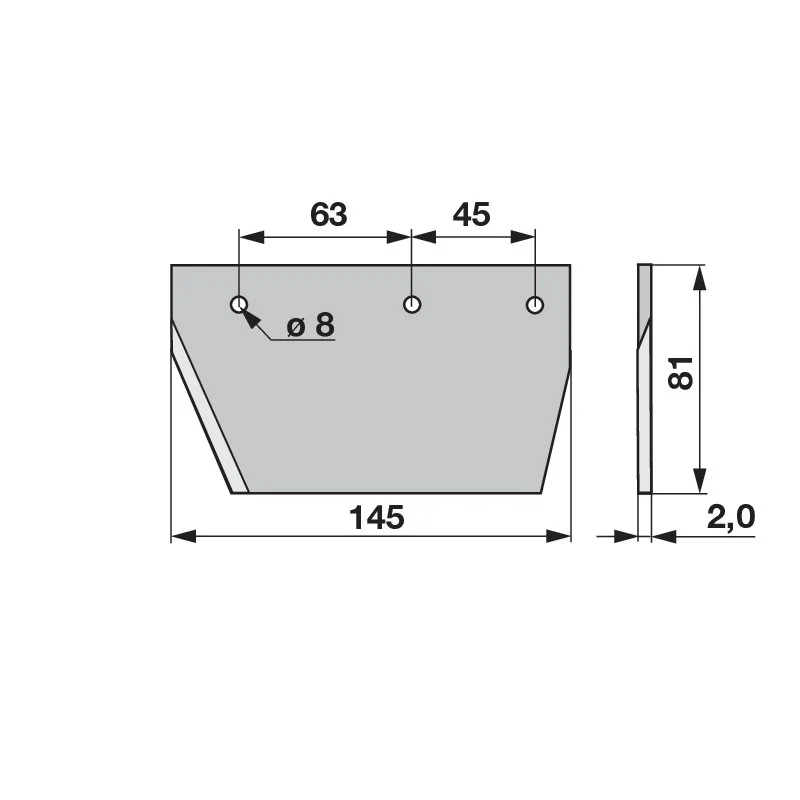 Schröckenfux - 1188720067 - Cutter head blade
