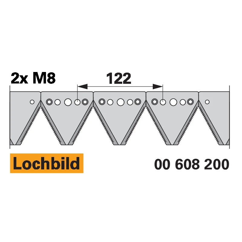 Schröckenfux - 253363 - Mower blade