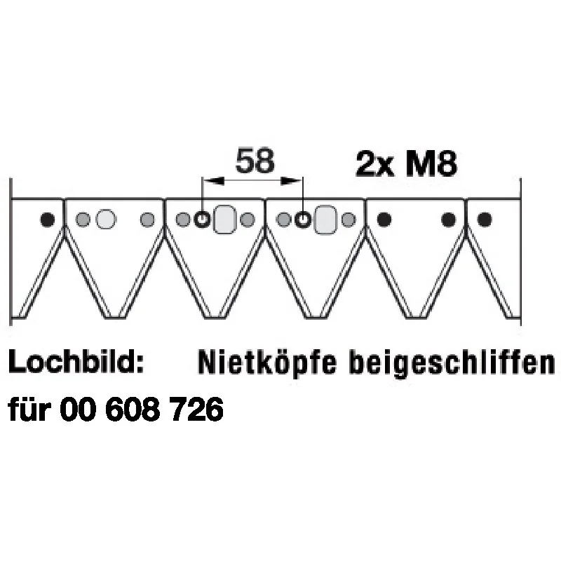 Schröckenfux - 257239 - Mower blade