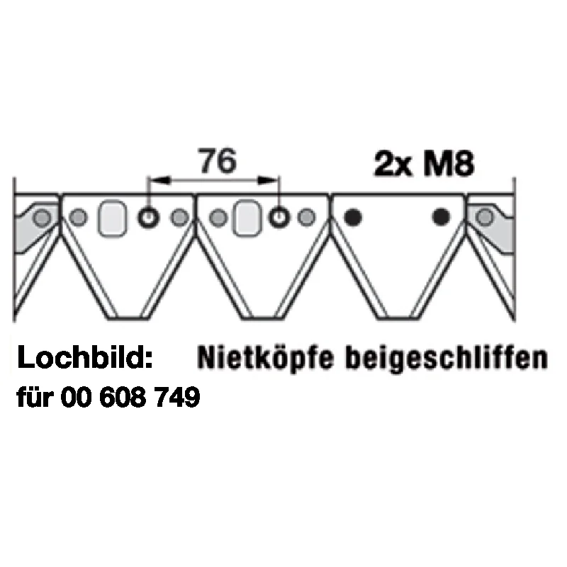 Schröckenfux - 257512 - Mower blade