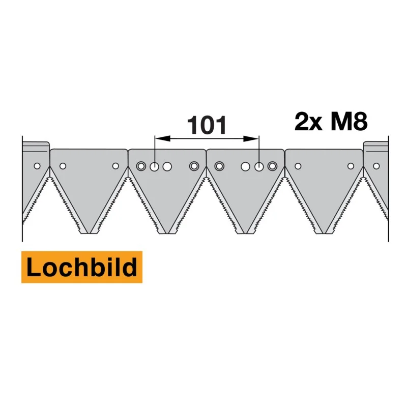 Schröckenfux - FG212400 - Mower blade