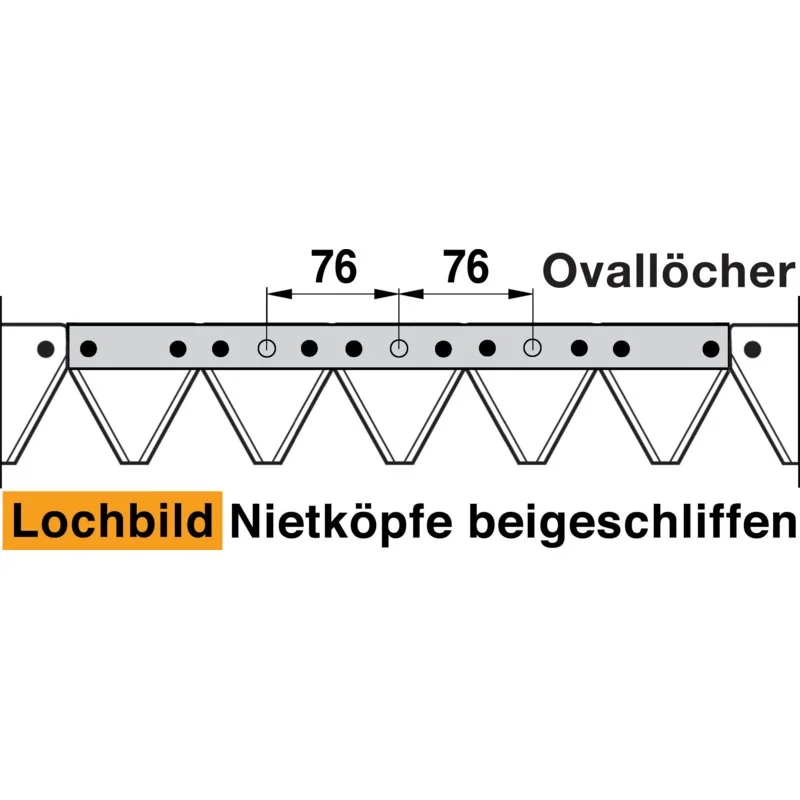 Schröckenfux - H150054001 - Mower blade