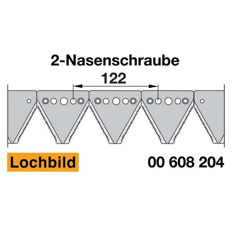 Schröckenfux - M204 - Mower blade
