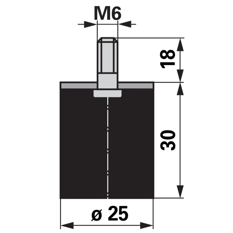 Seat - 032035504 - Rubber buffer