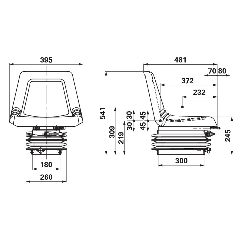 Seat - 580022B - Seat
