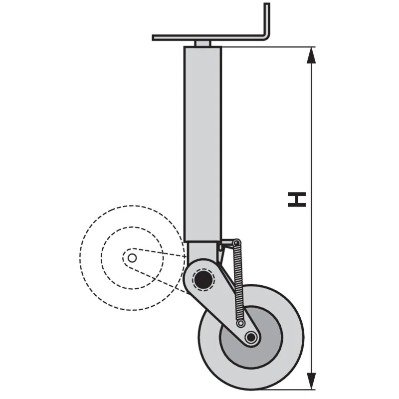 Simol - M232E/2 - Support wheel