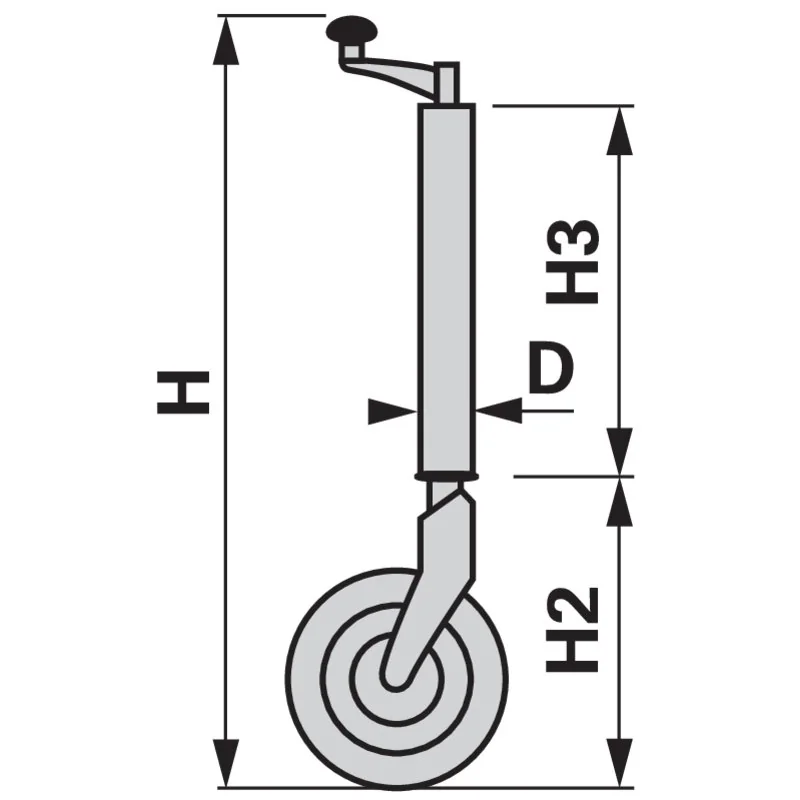 Simol - SC 199 - Support wheel