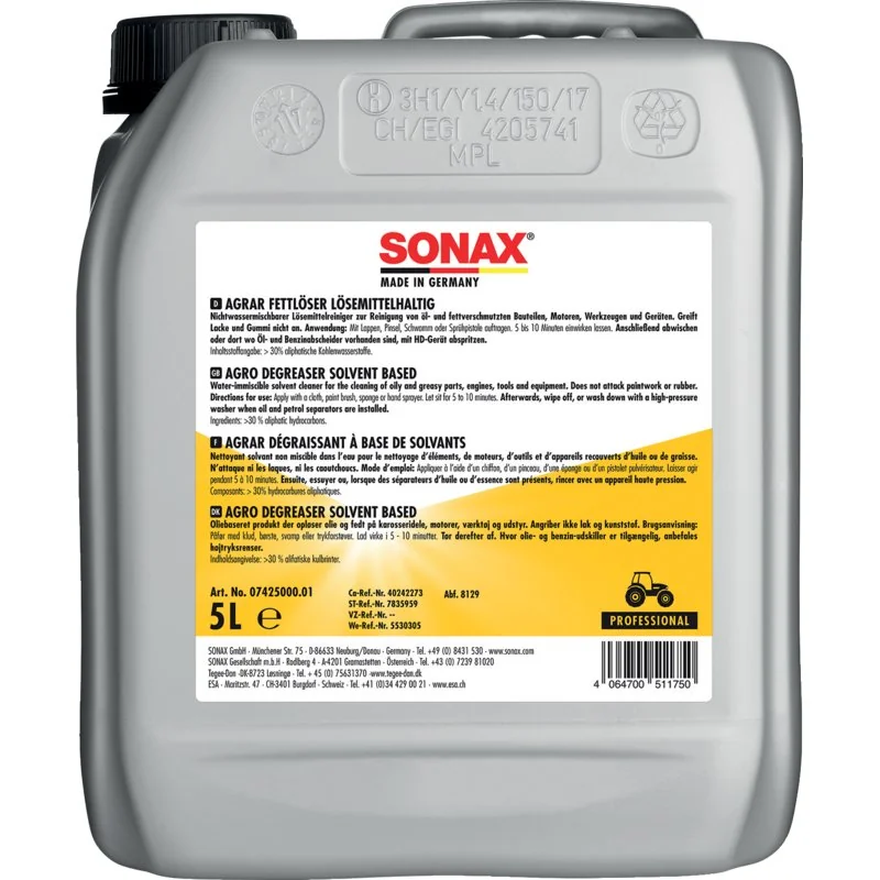 Sonax - 07425000 - Grease remover