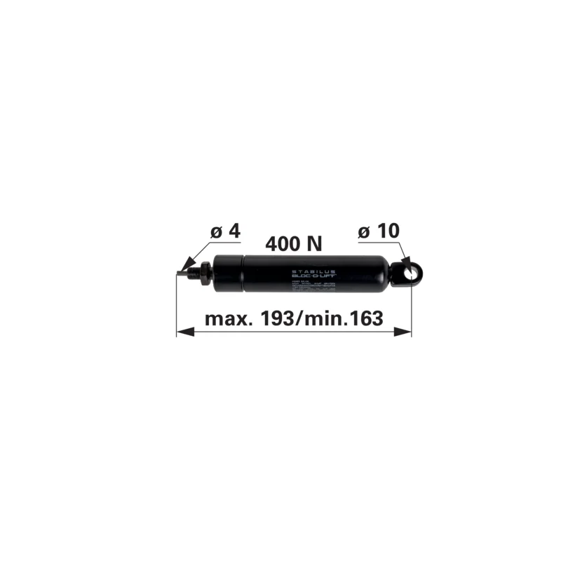 Stabilus - 0.010.3701.1 - Gas spring