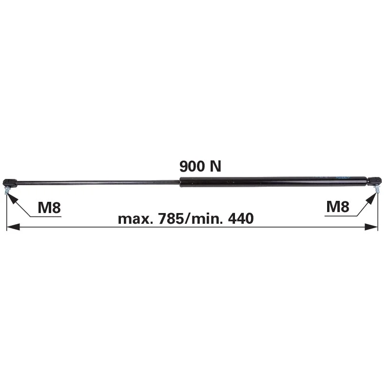 Stabilus - 0.013.1311.4 - Gas spring