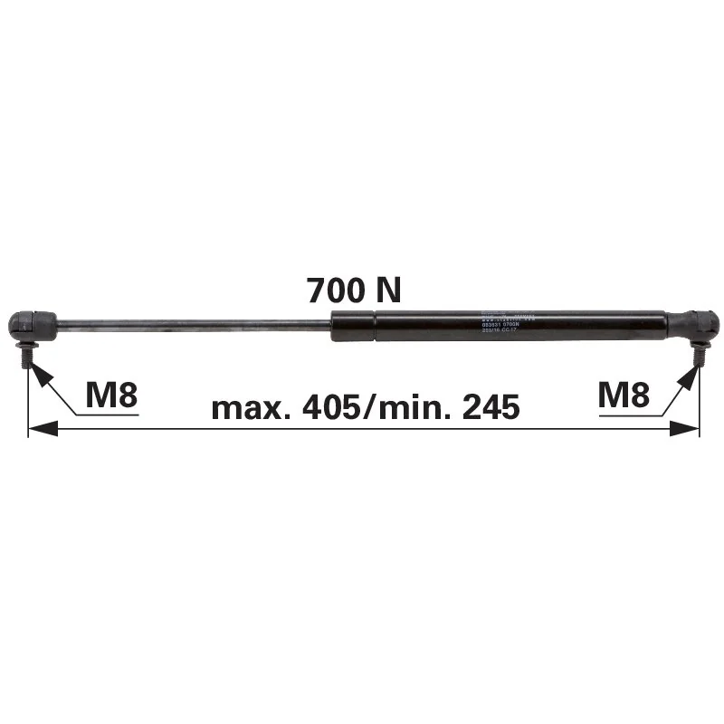 Stabilus - 0.014.9255.0 - Gas spring