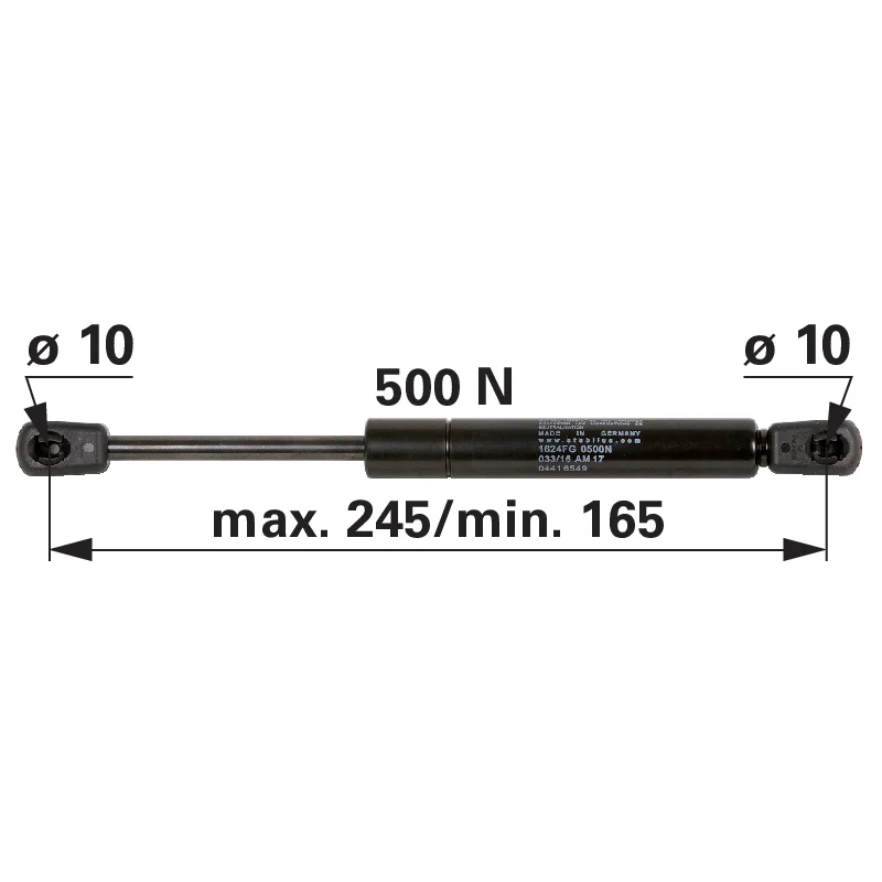 Stabilus - 04428681 - Gas spring