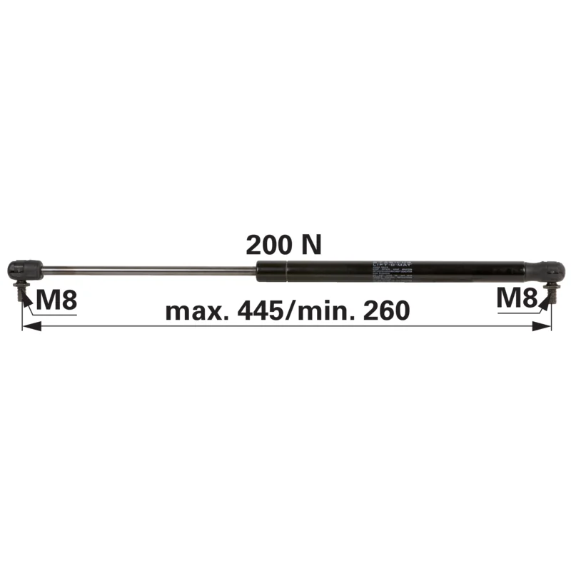 Stabilus - 1-34-471-005 - Gas spring