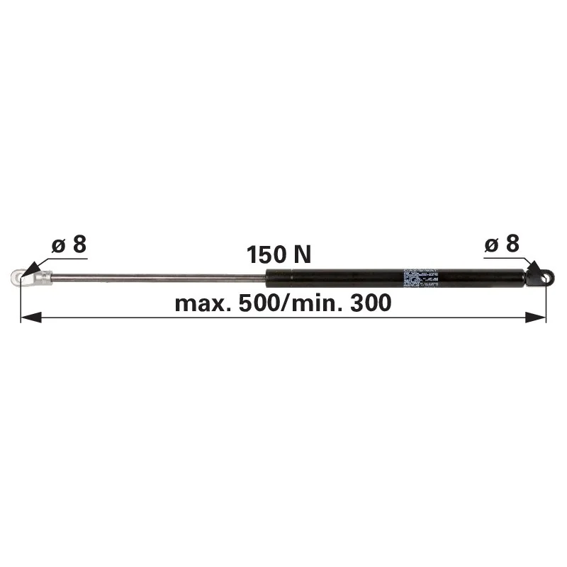 Stabilus - 1-34-701-526 - Gas spring