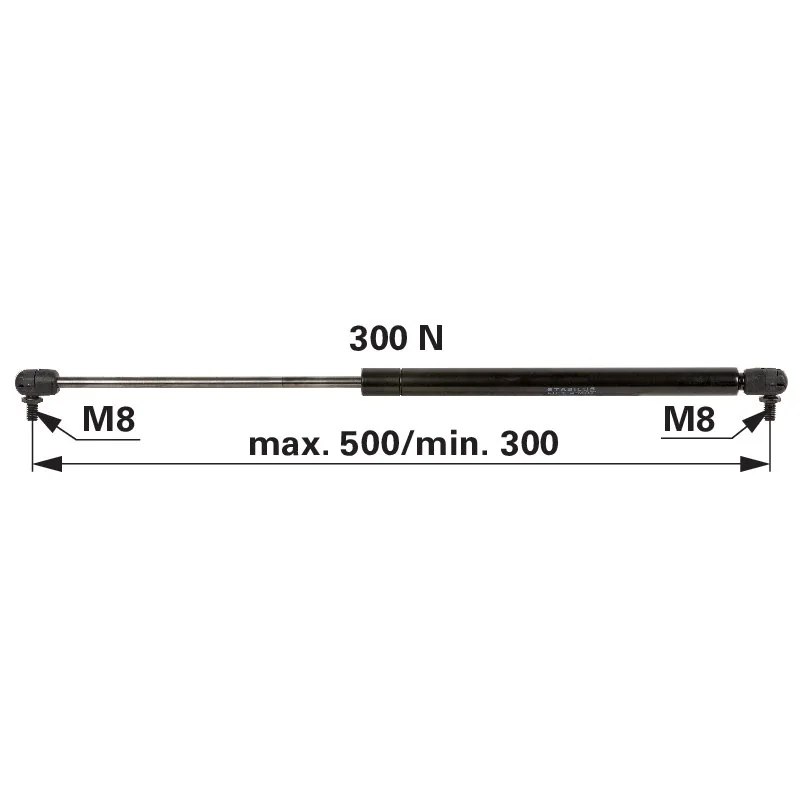 Stabilus - 1-34-701-577 - Gas spring