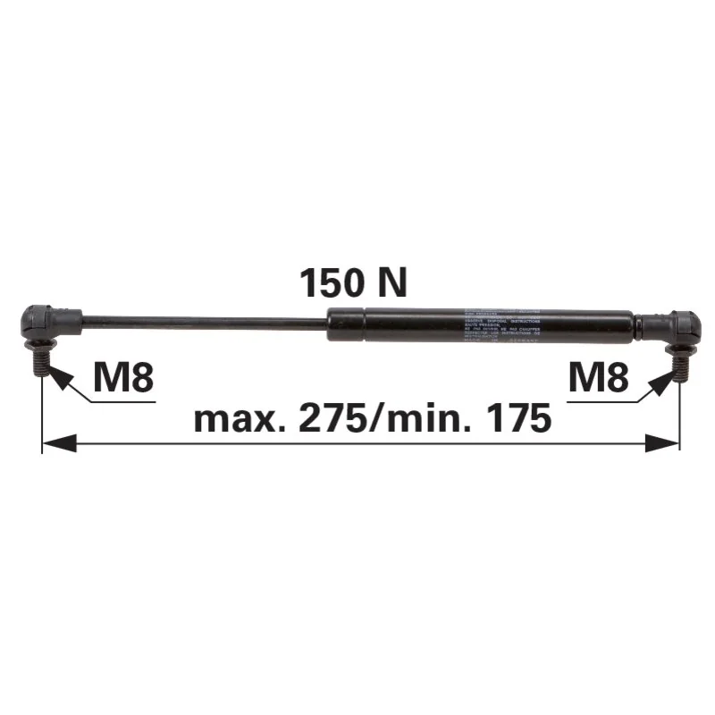Stabilus - 10368916 - Gas spring