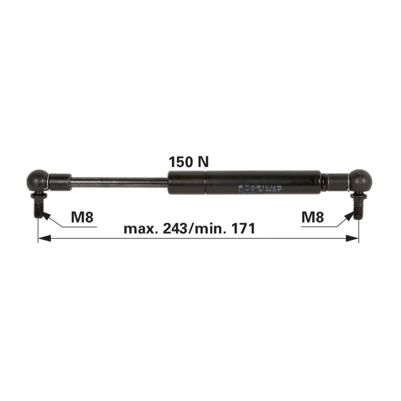 Stabilus - 1284622C1 - Gas spring