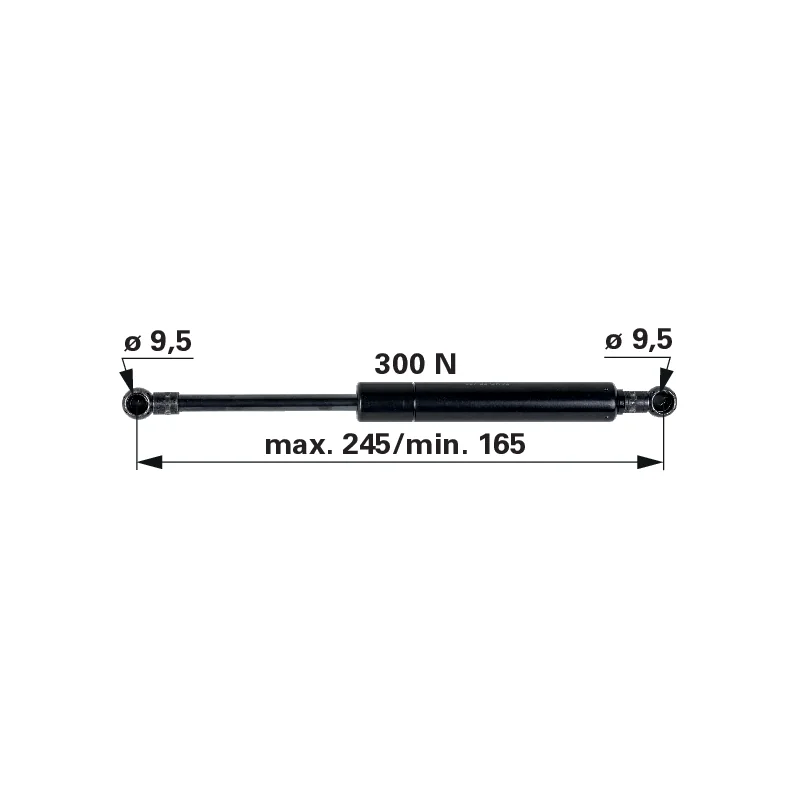 Stabilus - 3005006 - Gas spring