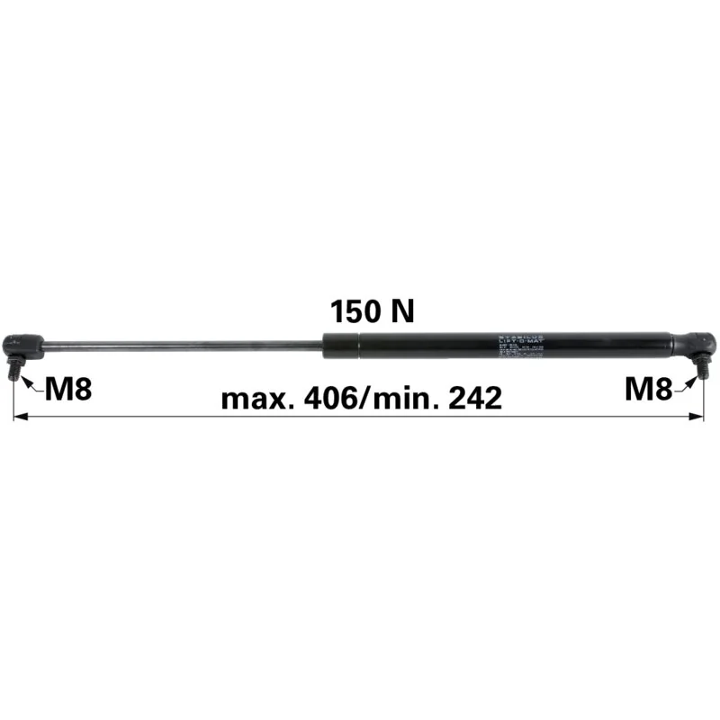 Stabilus - 3204511 - Gas spring