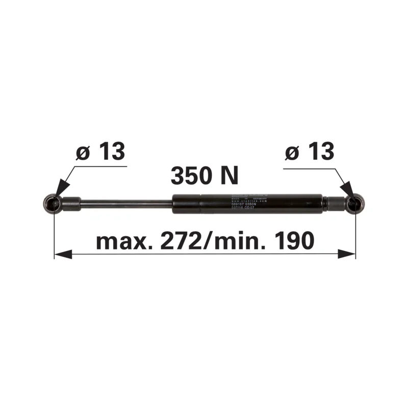 Stabilus - 3232937R1 - Gas spring
