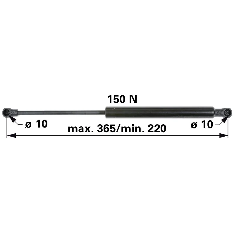 Stabilus - 3657701M91 - Gas spring