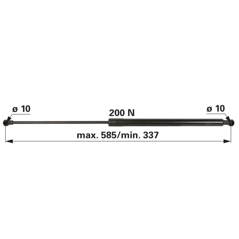 Stabilus - 82019393 - Gas spring