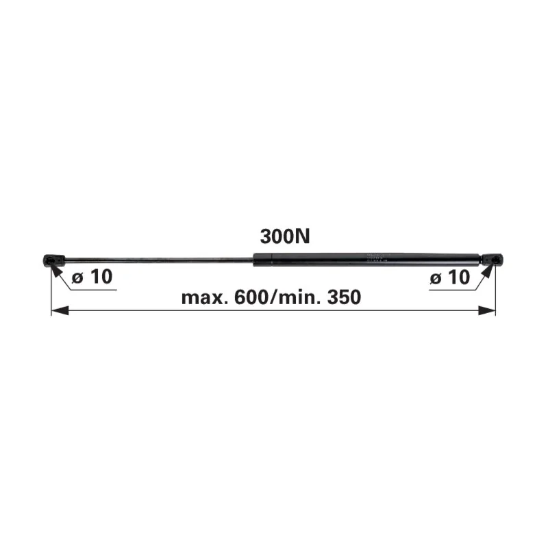 Stabilus - H186505020250 - Gas spring
