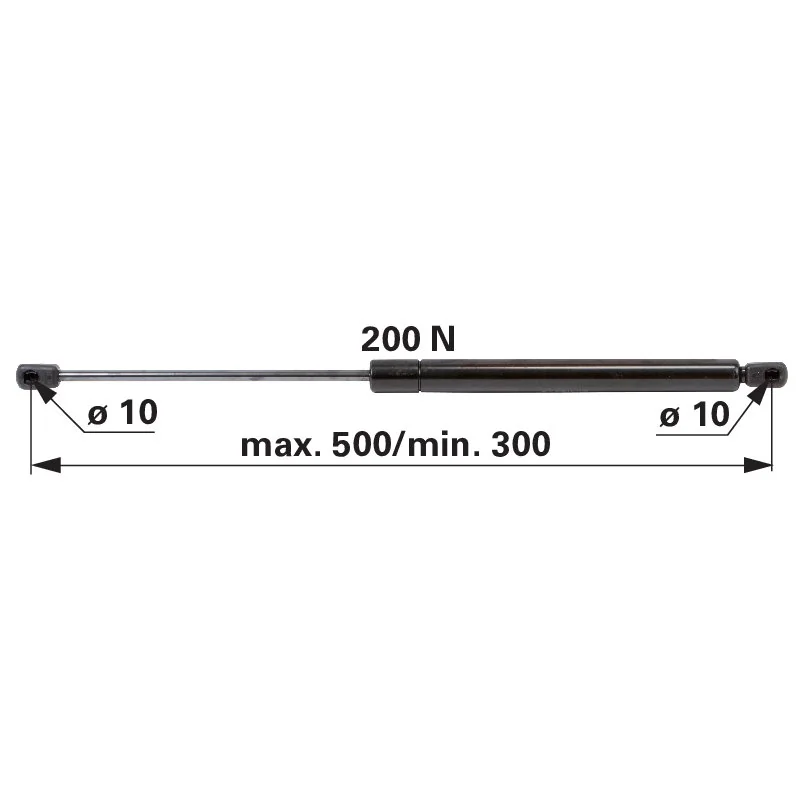 Stabilus - H931812051100 - Gas spring