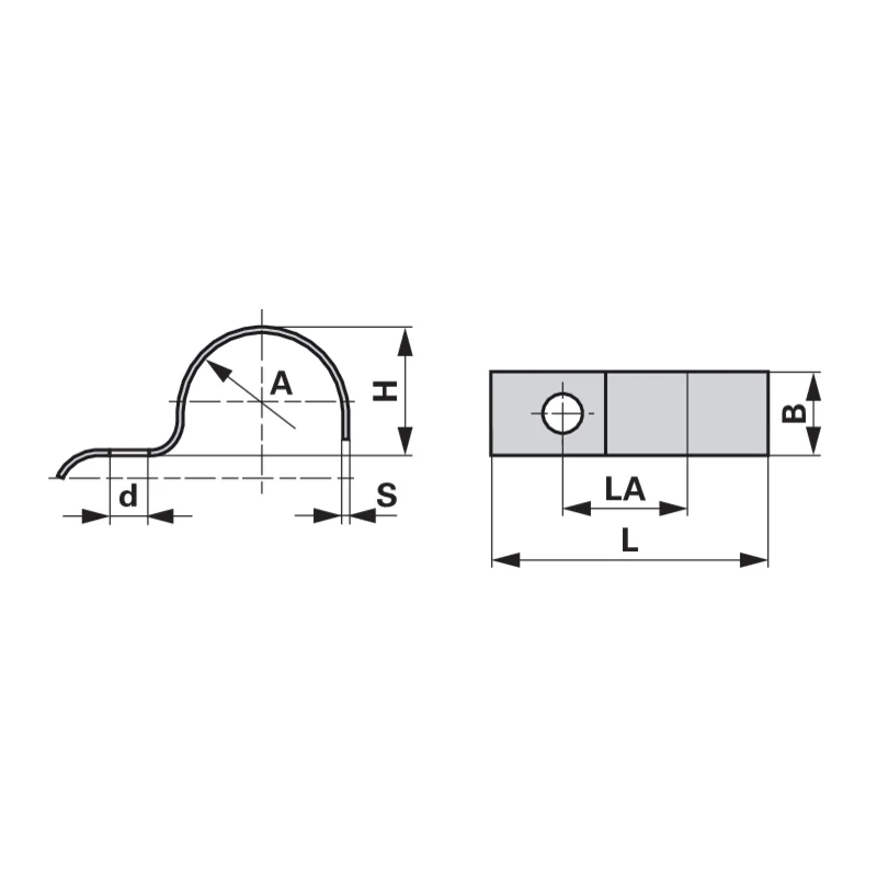 STAUFF - 10-12 - Metal clamp