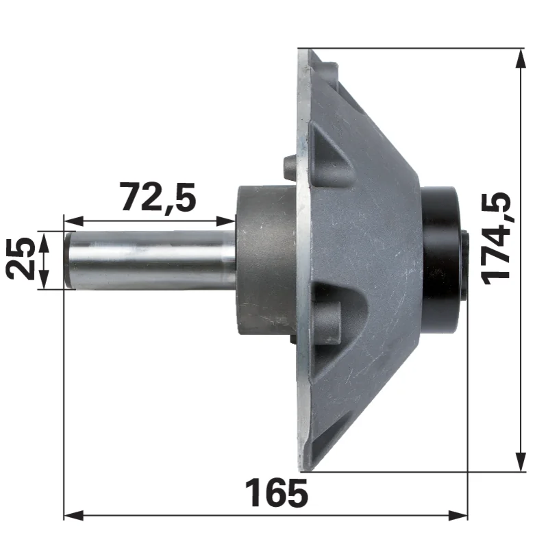 Stiga - 1134-5831-02 - Bearing housing complete